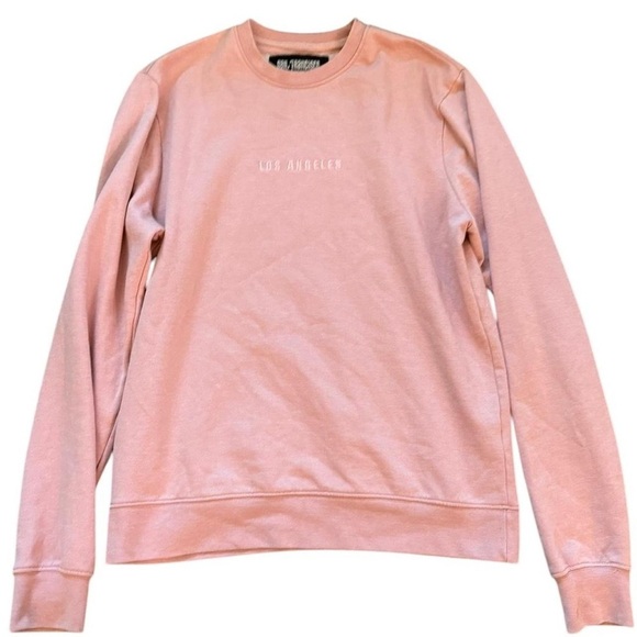 Los Angeles San Francisco Work Shirts Pink Top - Picture 2 of 6